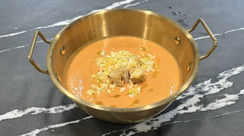 Cold Tomato-Bread Soup